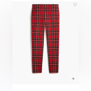 NWT JCrew tartan Winnie pant